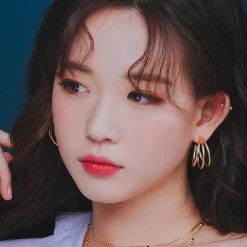 Wing Bling Earrings For Women Gold X Earring -Wing Bling Online Shop org 7703