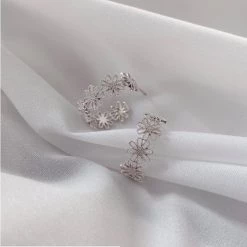 Wing Bling Earrings For Women Silver X Piercing -Wing Bling Online Shop org 7709