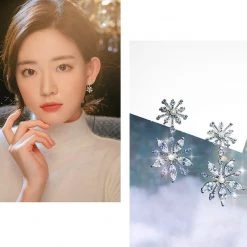 Wing Bling Earrings For Women Pink X Earrings