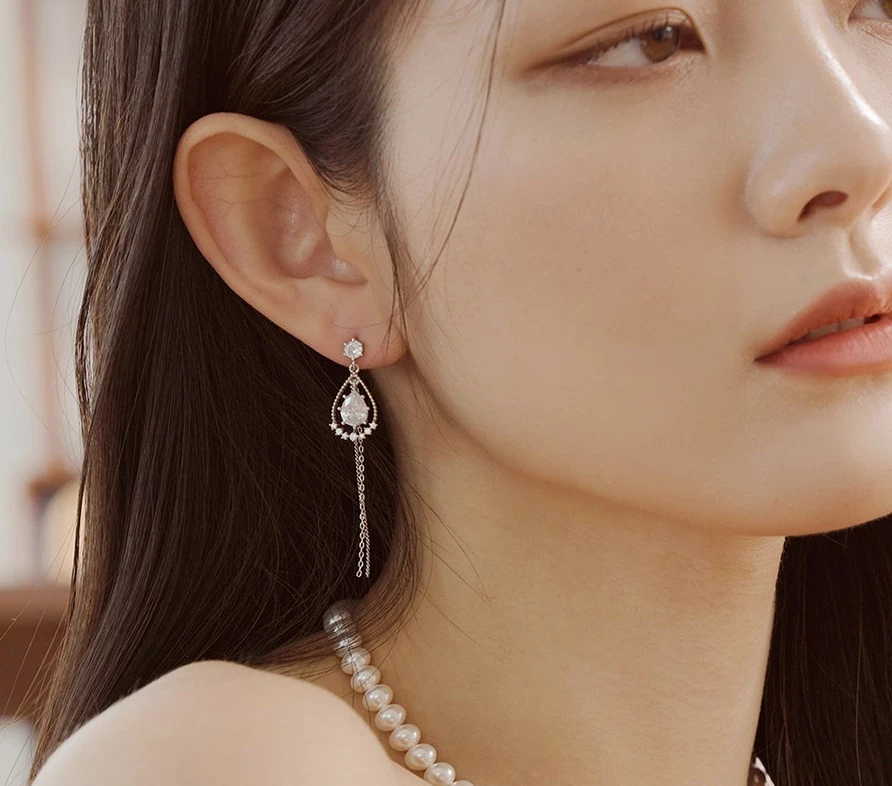 Wing Bling Earrings For Women Gold X One Size 4 Wing Bling Earrings For Women Gold X One Size - Image 2