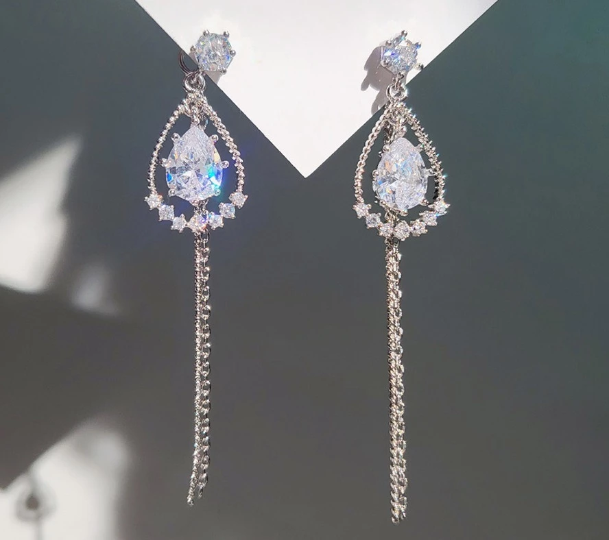 Wing Bling Earrings For Women Gold X One Size 5 Wing Bling Earrings For Women Gold X One Size - Image 3