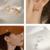 Wing Bling Earrings For Women Silver X One Size 1 Wing Bling Earrings For Women Silver X One Size -Wing Bling Online Shop org 7859
