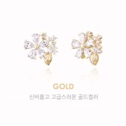 Wing Bling Casual Style Street Style Elegant Style Earrings For Women Pinkgold X One Size -Wing Bling Online Shop org 796