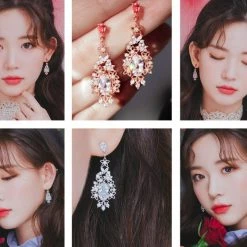 Wing Bling Earrings For Women Silver X Piercing -Wing Bling Online Shop org 7983