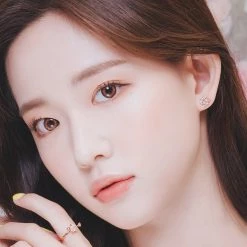 Wing Bling Casual Style Street Style Elegant Style Earrings For Women Pinkgold X One Size -Wing Bling Online Shop org 804