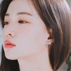 Wing Bling Earrings For Women Pink X Earring -Wing Bling Online Shop org 857