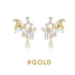 Wing Bling Earrings For Women Pink X Earring -Wing Bling Online Shop org 859