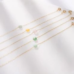 Wing Bling Casual Style Street Style Party Style Elegant Style For Women 01 Yellow Aventurine X One Size -Wing Bling Online Shop org 877