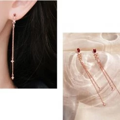 Wing Bling Casual Style Street Style Party Style Elegant Style Earrings For Women Silver X One Size -Wing Bling Online Shop org 897