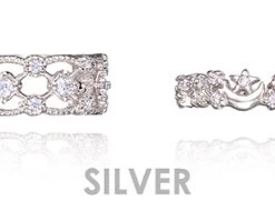 Wing Bling Casual Style Street Style Party Style Elegant Style Earrings For Women Silver X One Size -Wing Bling Online Shop org 923