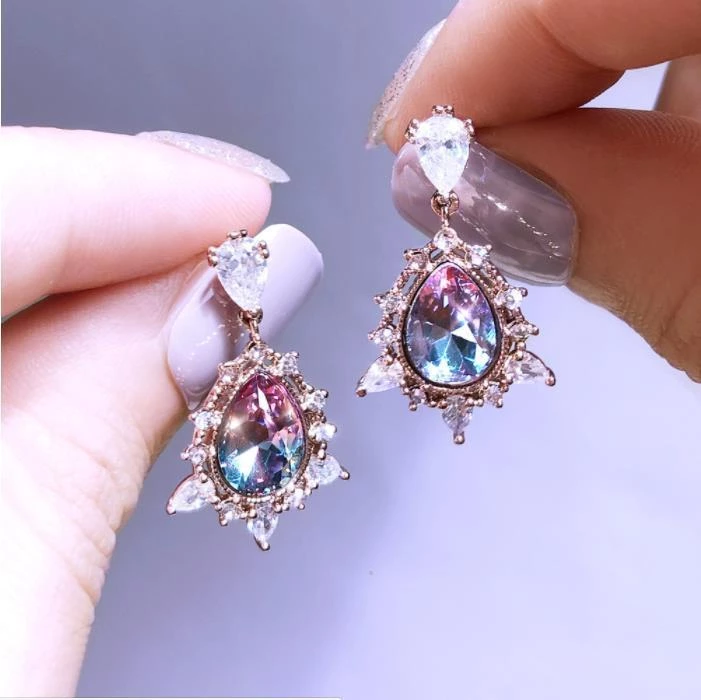 Wing Bling Earrings For Women Italy Firenze X Piercing 4 Wing Bling Earrings For Women Italy Firenze X Piercing - Image 2