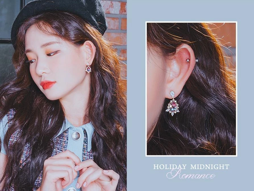 Wing Bling Earrings For Women Italy Firenze X Piercing 9 Wing Bling Earrings For Women Italy Firenze X Piercing - Image 7